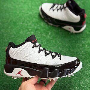 Jordan Jordan 9 Retro Low Golf White Black True Red Mens FJ5934-100 NEW Multi Sz